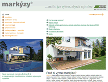 Tablet Screenshot of markyzy.cz